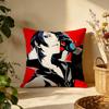 Popular PPPersona 555 Cushion Cover Versatile DoubleSided Pillow Case Fit for Sofa Bed Car  Daily Decor