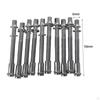 10 Pack of Tension Rods and Tom Lug Screws for Snare Drum