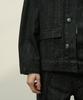 Minav Vertical Denim Chore Jacket [Graphite]