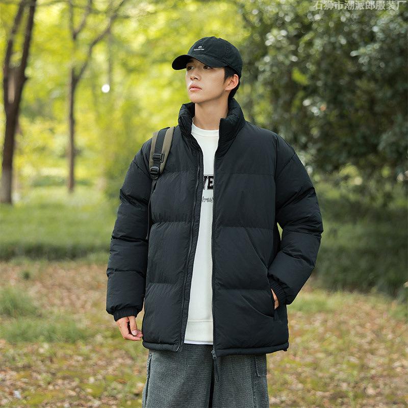Winter Fashion Versatile Stand-up Neck Cotton-padded Clothes, New Coats, Thickened Cotton-padded Clothes for Men and Women