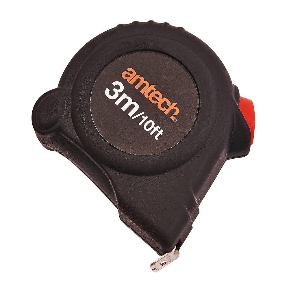 Amtech Self Locking Tape Measure 3m x 16mm