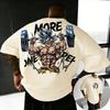 Plus Size Dragon Ball Anime Printed Men WomenT Shirt Summer Casual Parent Child Top Fashion Street Wear Harajuku Style Y2K
