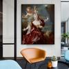 Vintage Oil Painting Poster Mademoiselle Duclos In the Role of Ariadne Prints Renaissance Art Canvas Painting Living Room Decor
