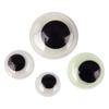 Yeux mobiles - 40 pièces - Brille dans le noir - Tailles 10, 12, 15 et 20 mm