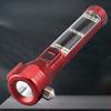 1pcs Telescopic Zoom Lantern Flash Light Lighting Tool High Brightness Window-Breaking Safety Hammer Emergency Escape Spotlights