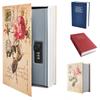 Decorative Book Safe Box With Password Lock, Vintage Faux Book Hidden Safe For Decoration, Diversion Book