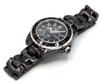 TECHNOS SOLAR WATCH Technos Solar Ceramic TAE9002ATB Light-Powered Men's Watch, Black