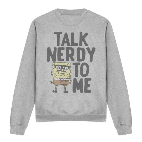Unisex mikina SpongeBob SquarePants s motivem Nerdy To Me pro dospělé
