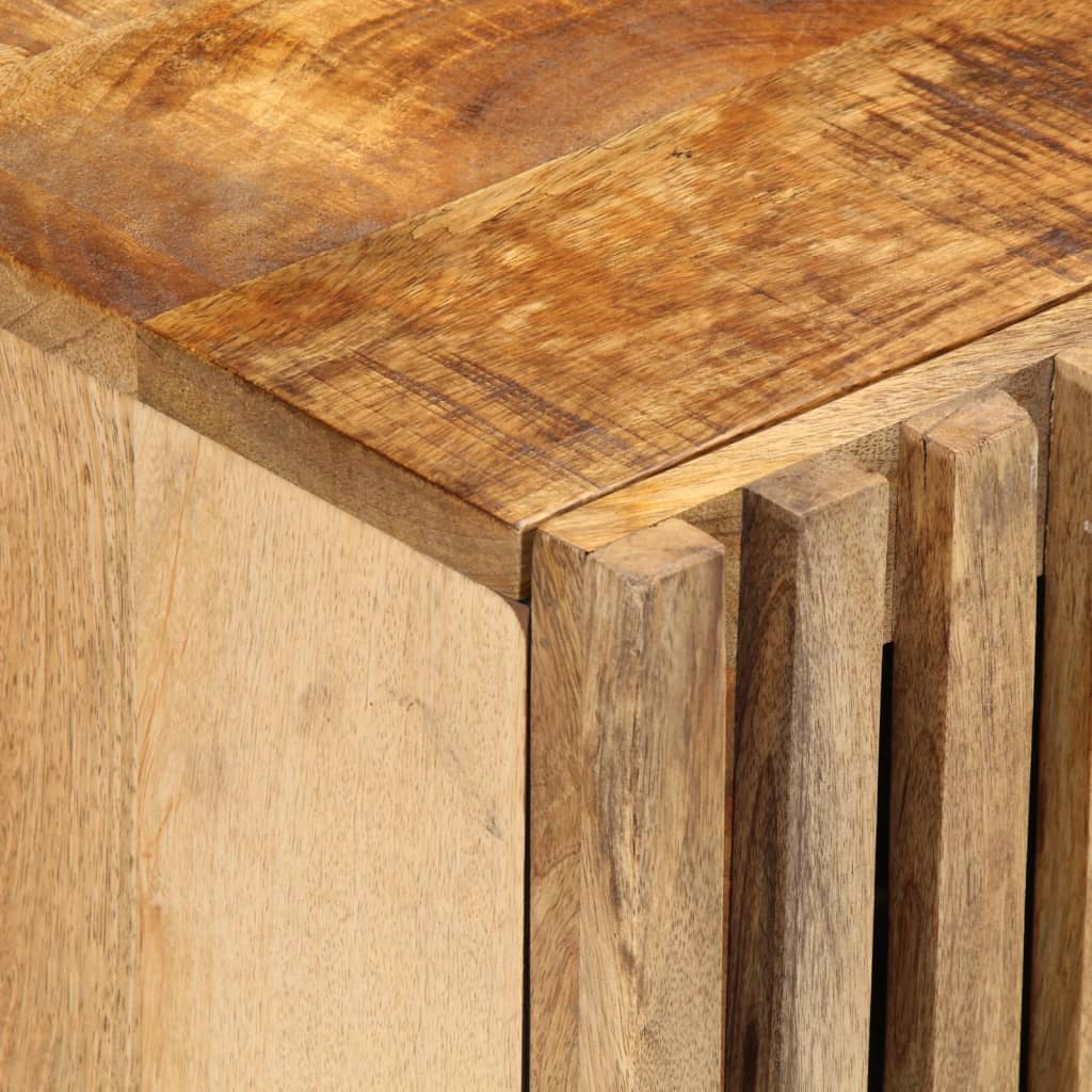 Nightstand 40 x 34 x 46 cm Rough Mango Wood