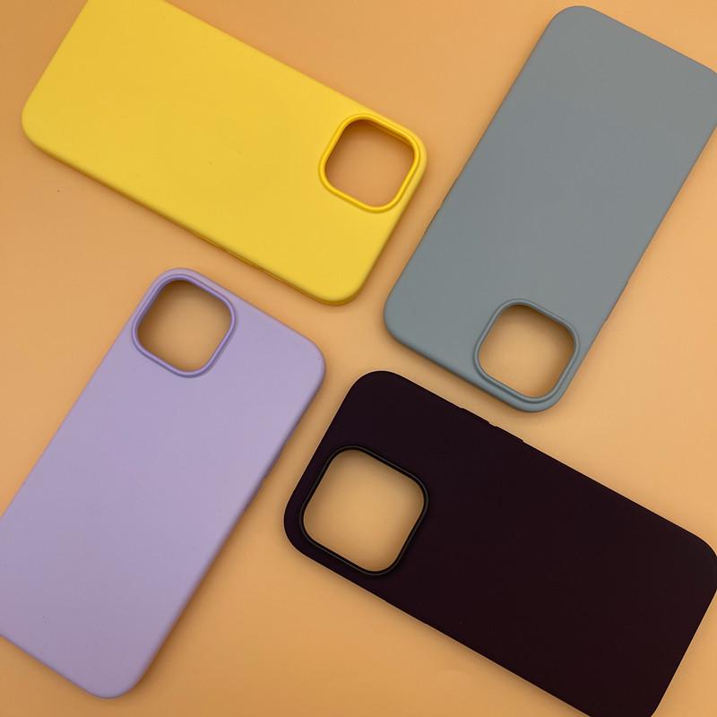 Custodia protettiva magnetica in silicone per Apple 14 Pro/14 Pro Max