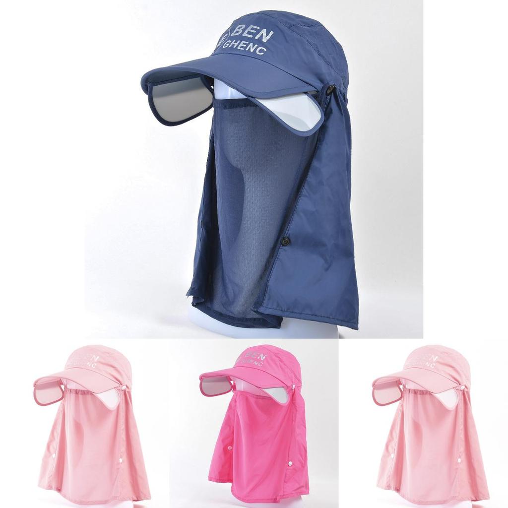 Boné de Baseball Feminino para Exterior Com Proteção Solar Resistente à Água Para Caminhada e Ciclismo