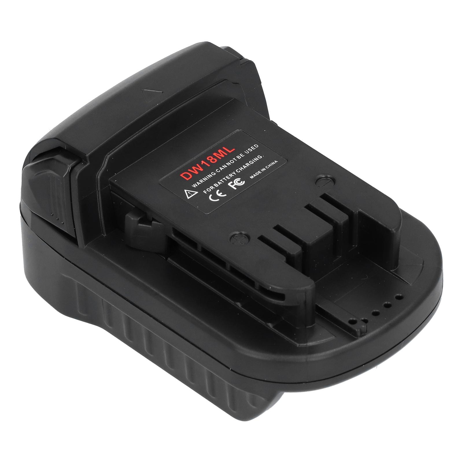 

Для DW18ML Адаптер-конвертер батареи Замена для литиевой батареи Milwaukee 18V