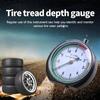 Tire Tread Depth Gauge Car Tire Tread Meter Measurer High Accuracy Tyre Measure Tool Brake With Storage Bag Auto Accessories