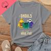 Ghouls Just Want To Have Fun - The Pattern of The Vintage Unisex's and WoUnisex's Shirt Is Printed On This Pure Cotton T-shirt.