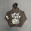 Broken Planet Streetwear Hoodie Set With 3D Puff Print Loose Fit Cotton Sweatshirt Men
