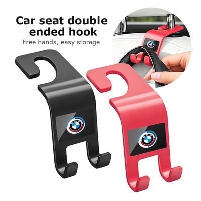 Car Seat Back Dual Head Hook Multifunctional Holder Hooks For M3 M5 E36 E39 E46 E60 E61 E64 E70 E71 E80 E85 E87 E90 E83