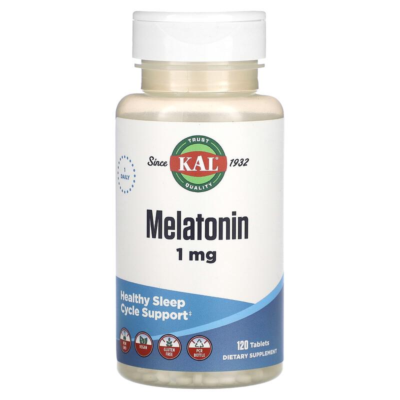Melatonin, 1 Mg, 120 Tablets