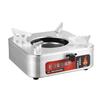 RSRDDY Commercial Square Aluminum Alloy Hot Pot with Alcohol Stove