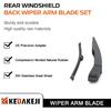 Rear Windshield Wiper Arm Compatible With Ford Escape 2013-2018 Vehicles, Back Windshield Wiper Set Replacement OEM BB5Z17526-C