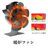 [Luvian] Stove Fan with 6 Blades [New Winter Model - Fireplace Fan] Kerosene Stove Fan, No Power Required, Automatic, Quiet, Energy Saving, Eco Fan, H