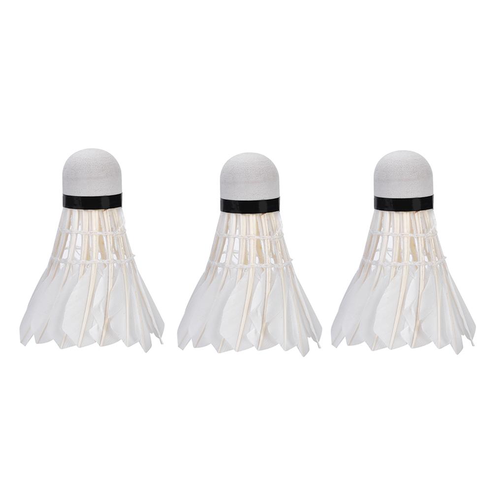 3Pcs Badminton Shuttlecocks for Outdoor Indoor Ball Sport Training Entertainment