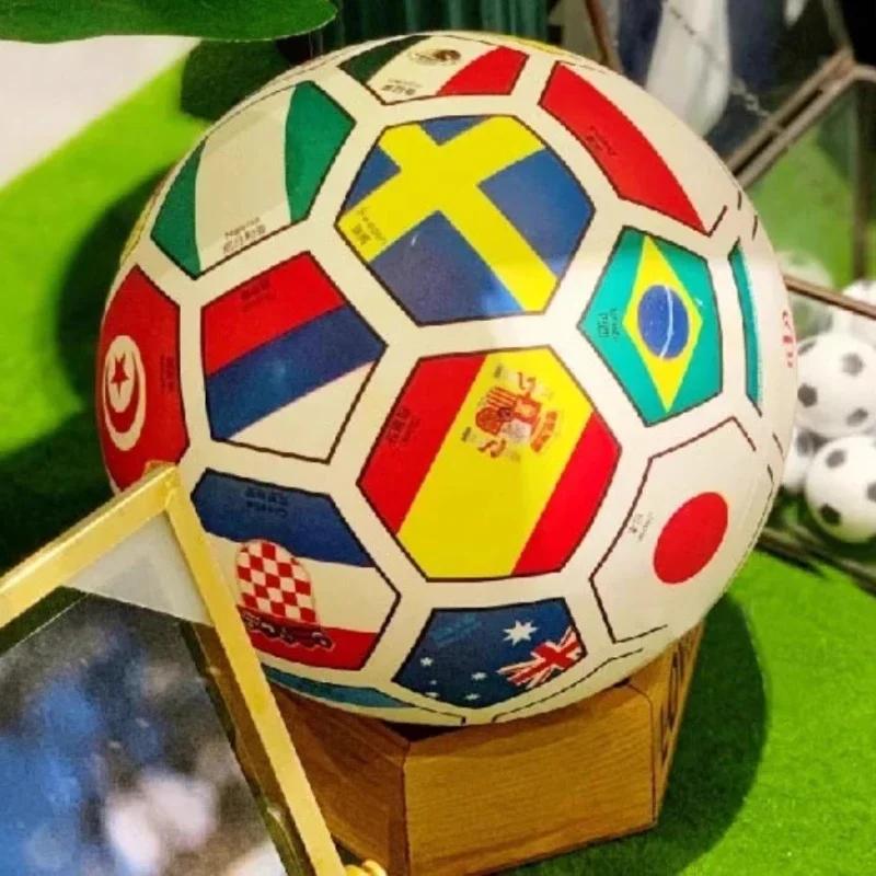 Taglia 3/4/5 Calcio Bambini Fai da te Colorare Dipinto Calcio Bianco Firmabile Pubblicizzabile Allenamento Calcio Esterno Partita Regalo Ragazzi