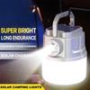 Battery Display Solar Outdoor Lamp Waterproof Tent  Light Outdoor Camping Light  Outdoor Camping