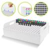 Large Capacity Marker Pencil Storage Rack Art Marker Holder  Office Desk