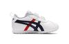 Asics Cotla Anti Kick Cushioning Abrasion Resistant Breathable Low Top Toddler Shoes White Blue Infant And Toddler 1144A263-101