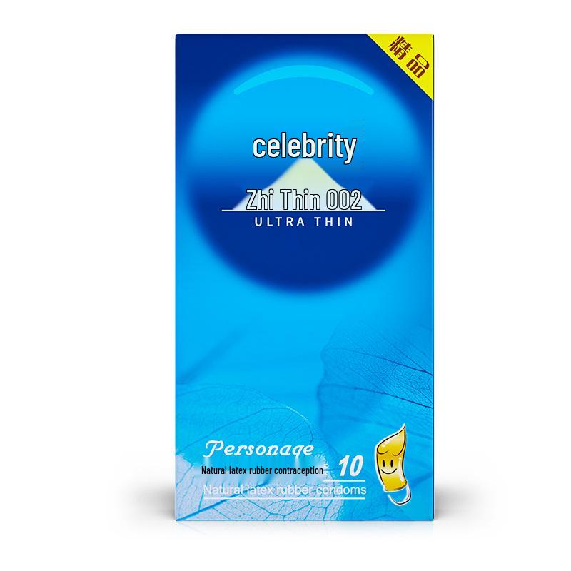 Celebrity Ultra-Thin G-Spot Hyaluronic Acid Lubricated Condoms