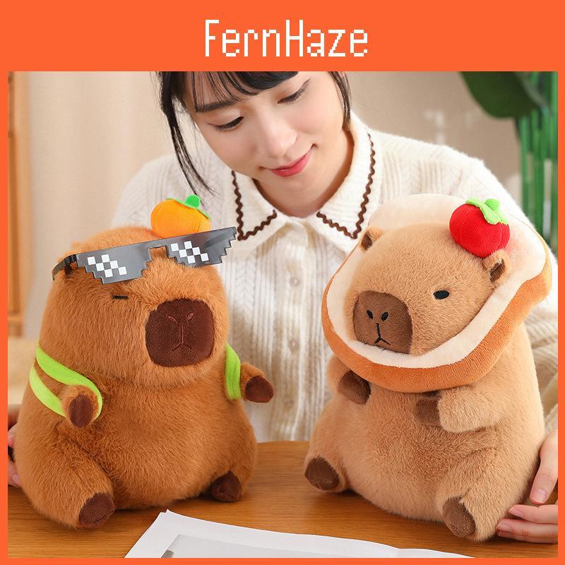 Adorable Capybara Plush Toy Featuring Unique Colorful Designs And Soft Filling Material