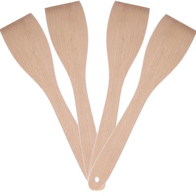 Wooden Kitchen Spatula for Frying, Length 300 Mm, SET 4 Pcs HENDI 525142