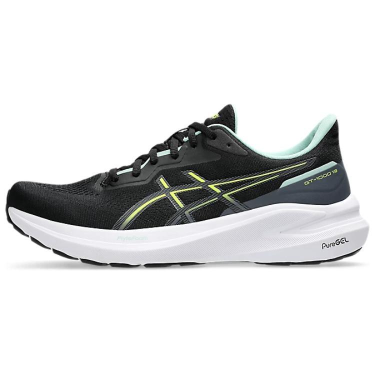 ASICS GT-1000 13 Black Safety Yellow Men s 1011B858-002 EU 41.5