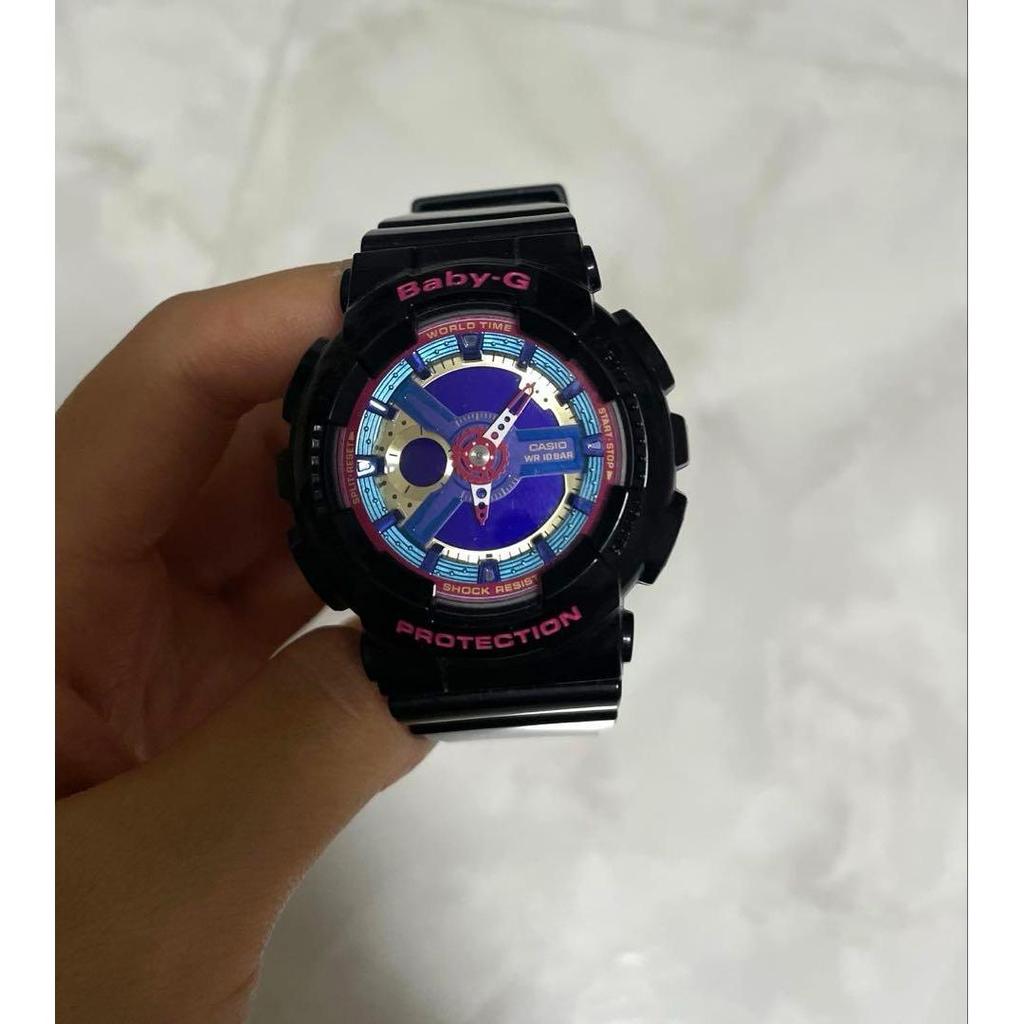 Used CASIO Baby-G Watch Black Pink
