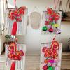 Celebratory Chinese Horse Zodiac Car Accessory: Spring Festival Tassel Pendant, Great Good Luck Gift or Home Decor