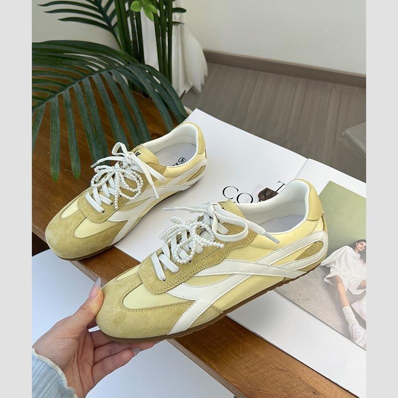 

Inner height increase 4 retro fashion women s spring and summer versatile soft-soled sports jogging shoes 40