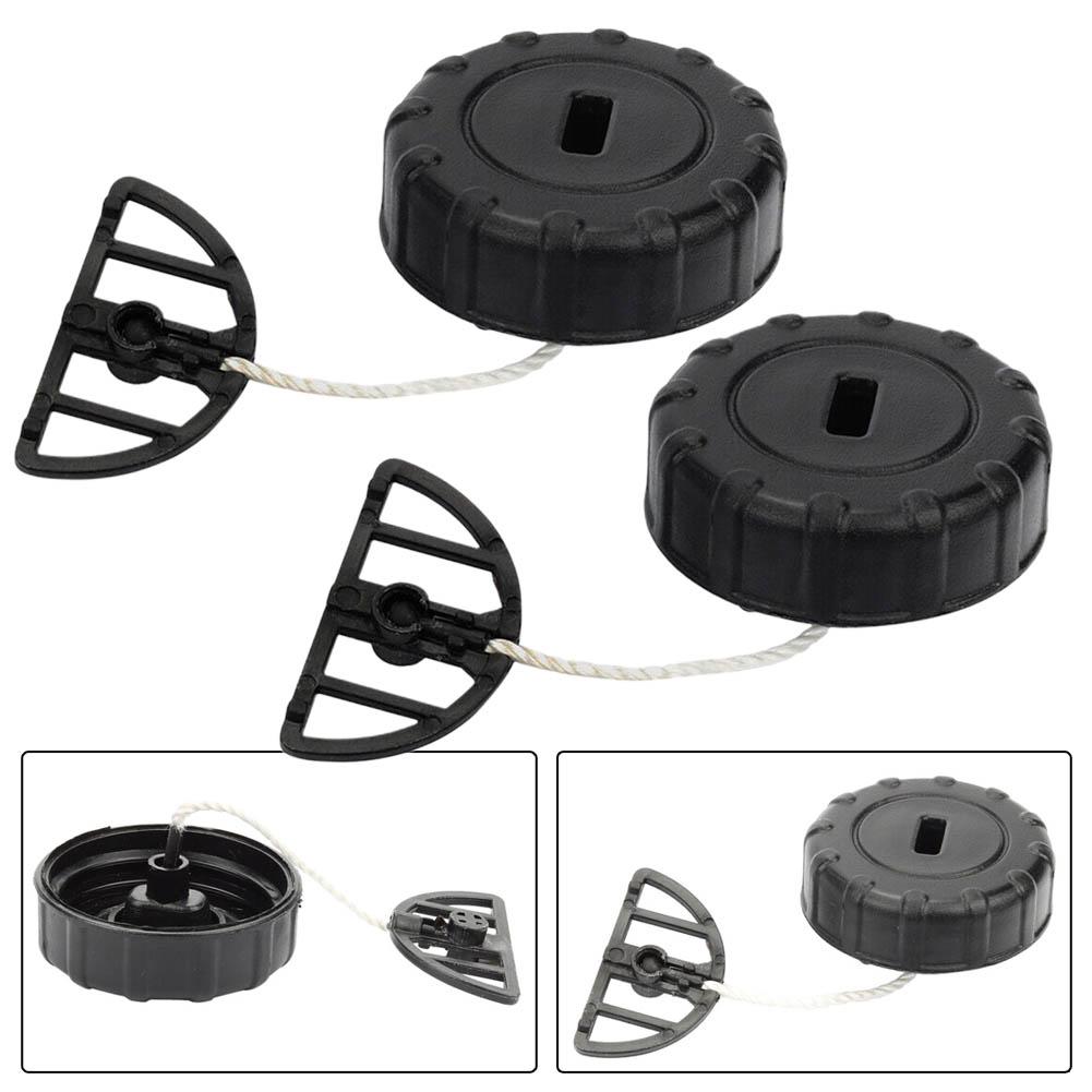 Power Equipment 2pcs Tank Cap String Trimmer Parts MS180C Garden Tool Accs High Quality MS170 MS170C Brand New