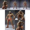 Attack On Titan Der gepanzerte Titan PVC Modell Ornament mit beweglichen Gelenken für Sammler