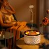 Xiaomi Ultrasonic Lava Volcano Air Humidifier Aromatherapy Essential Oil Diffuser with Fire Flame Light Remote Control for Home Office
