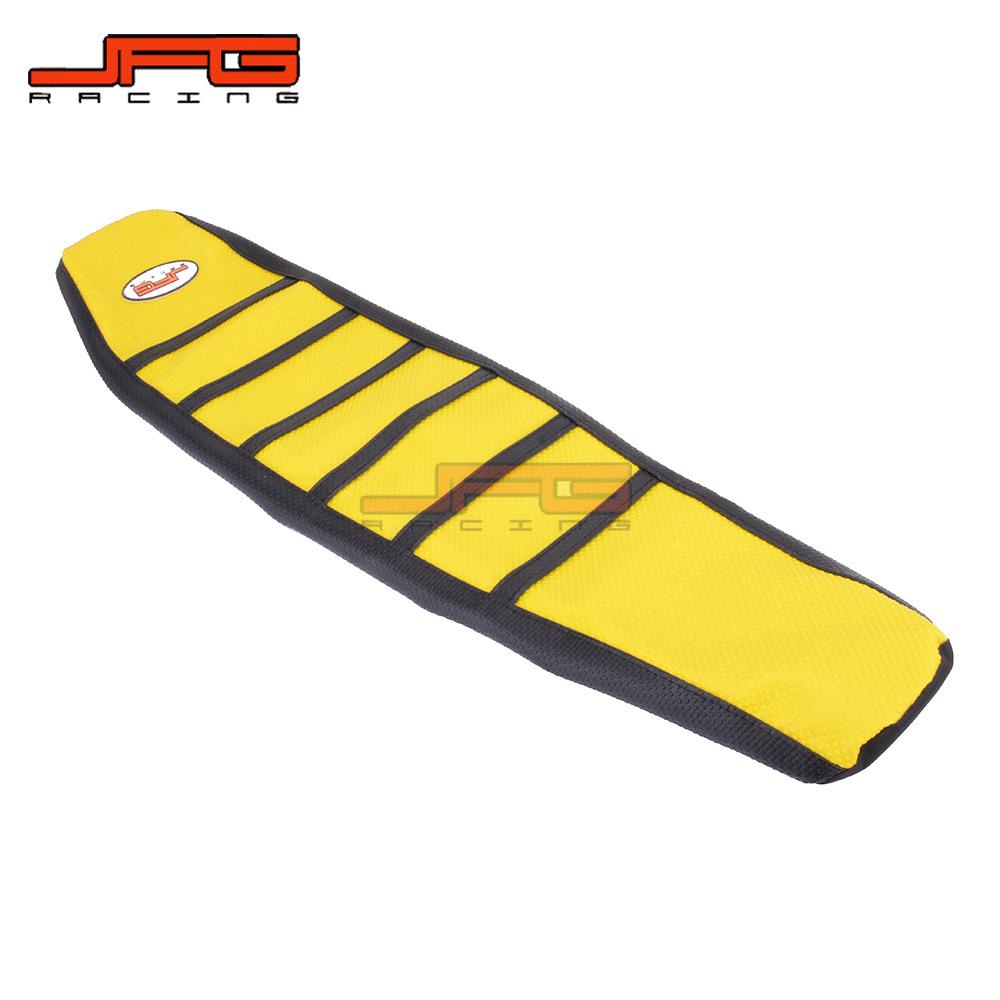 Gelber Rutschfester Wasserdichter Sitzbezug für DRZ400 00-17 Offroad-Motorrad