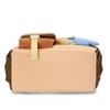 Children's Cartoon Color Block Small Backpack Kindergarten Schoolbag