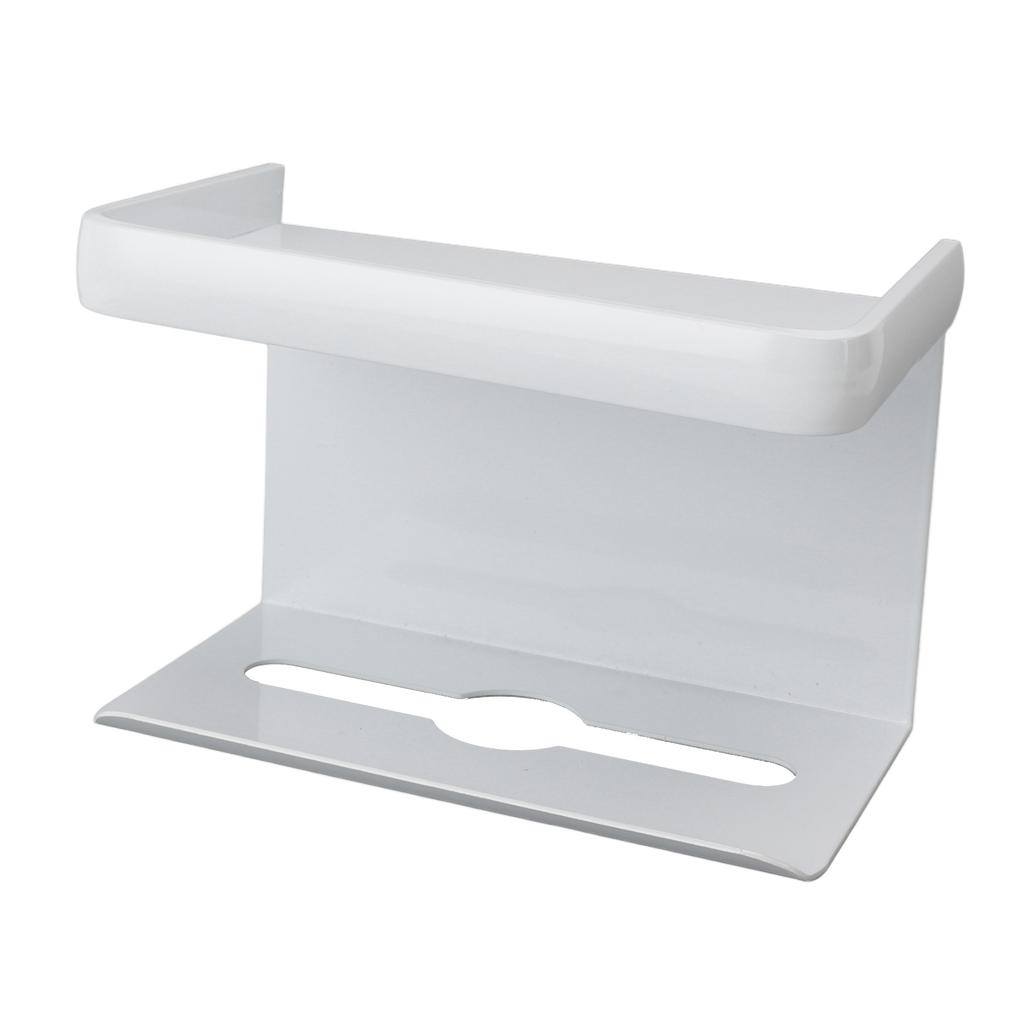 Toilet Paper Holder Wall Mount Tissue Roll Storage Rack Aluminum Tissue Dispenser for Bathroom Washroom