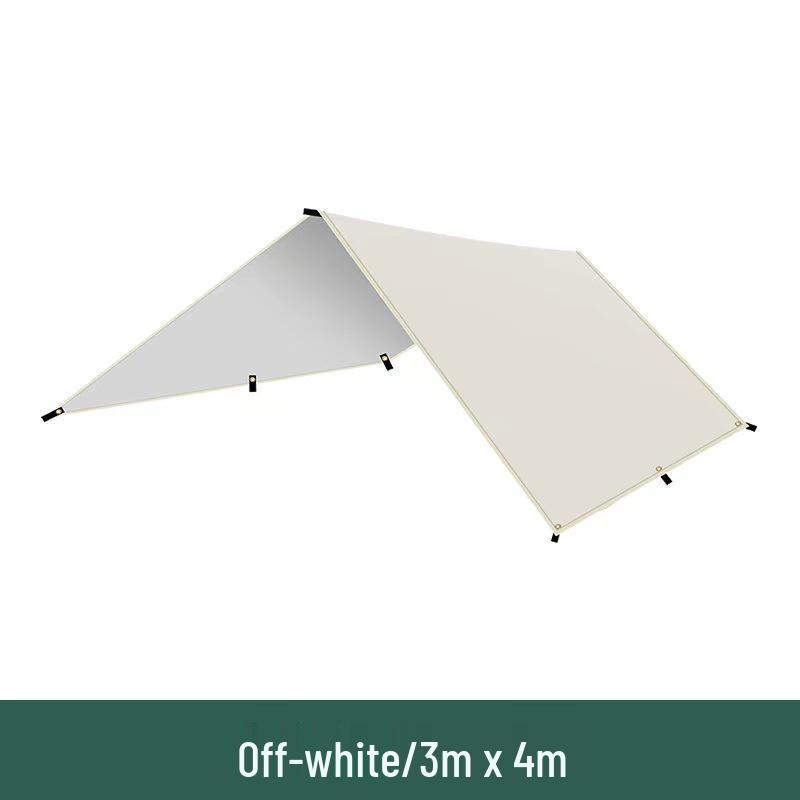 Portable Outdoor Sunshade Rainproof Tent Tarp for Camping and Beach