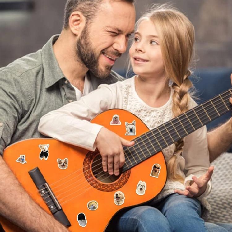 Dekorativer Sticker mit Hundemotiv Wiederverwendbares Klebeband für Planer Notizbücher Geschenkverpackung Bastel-Grundwerkzeug Zubehör