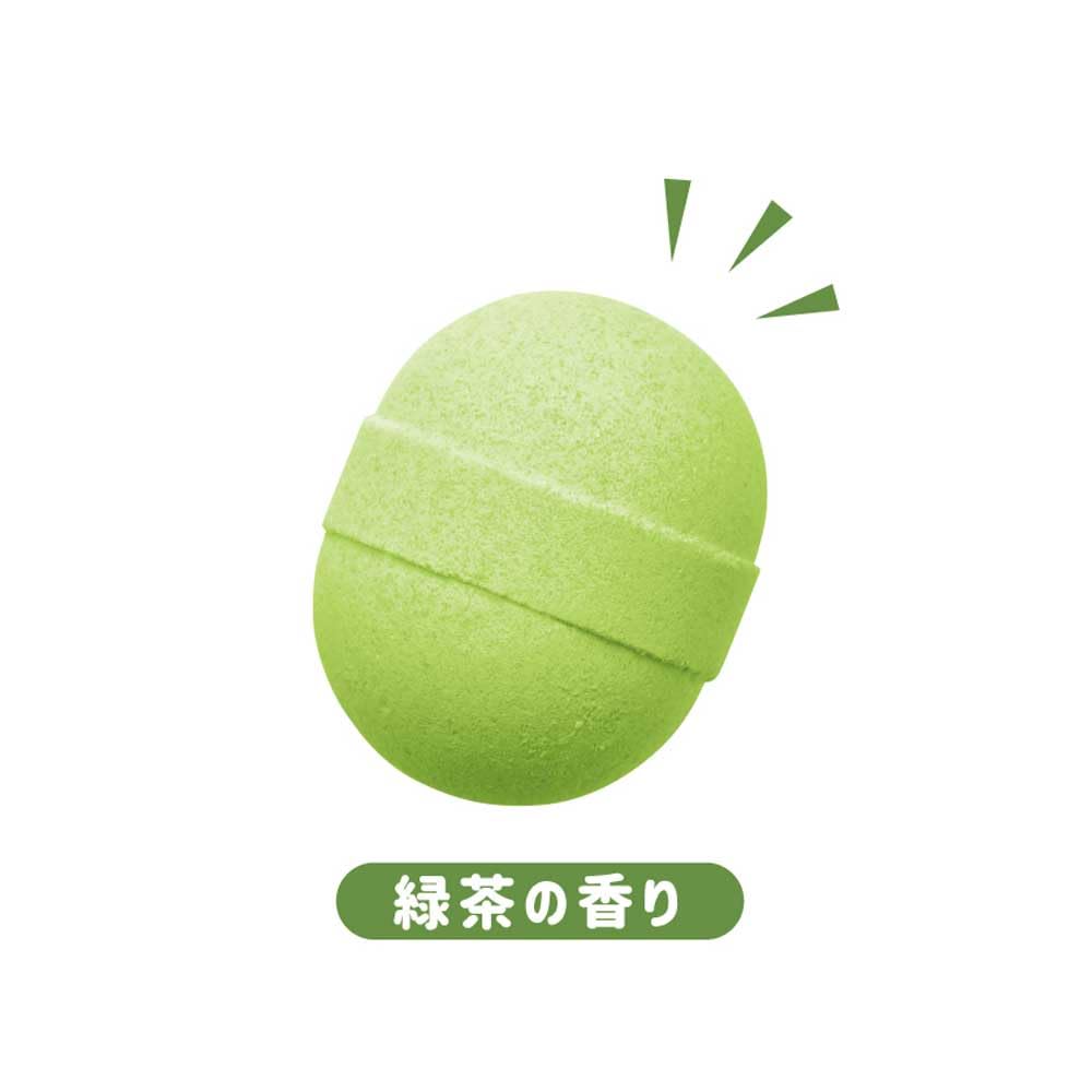 Realistic Food Sushi Bath Green Tea 50g Ball, Scent, (1 use)