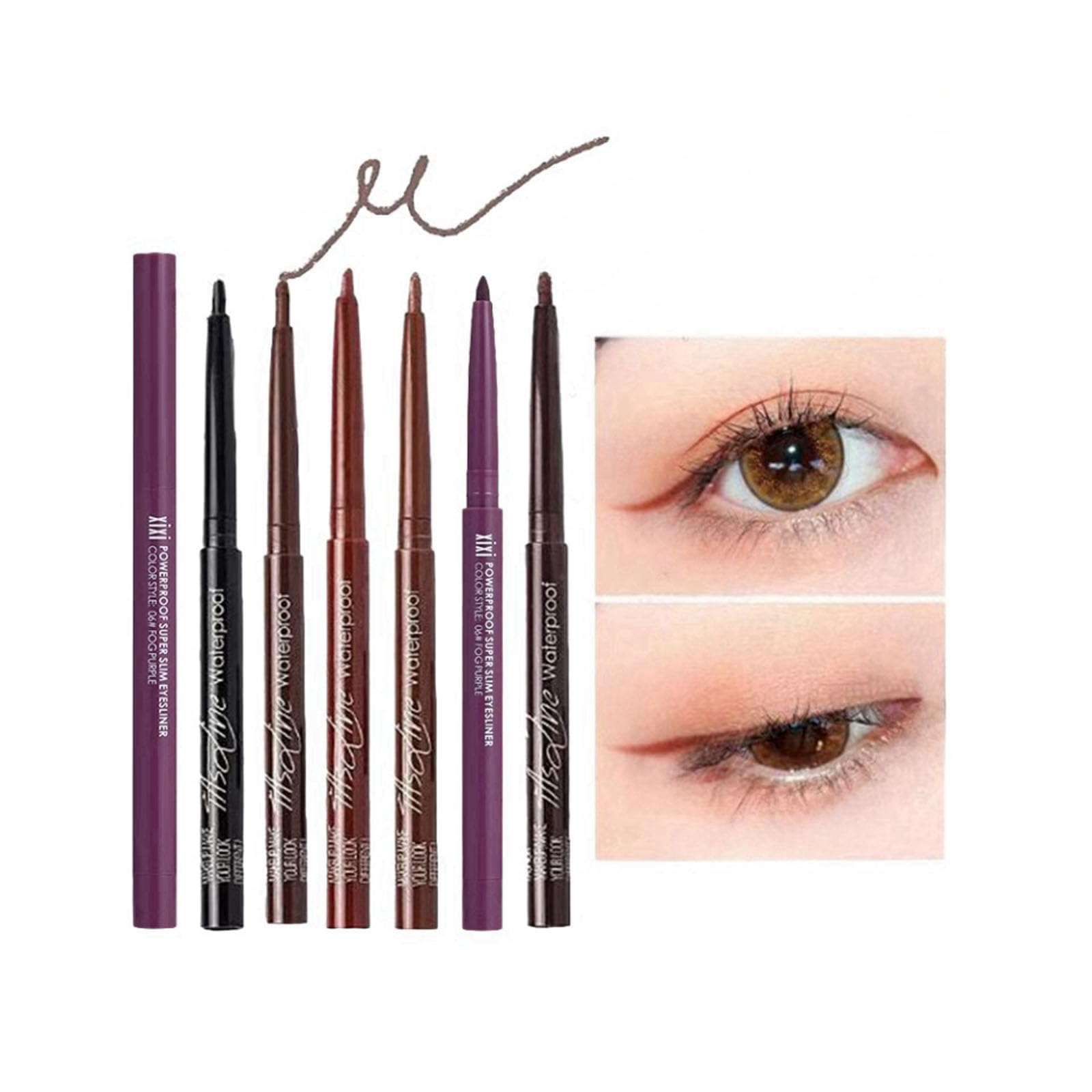 

UNYOKE Gel Eye Fall Brush Pencil Type Makeup [Популярный] Подводка для глаз, Водостойкая, Макияж, Многоцветный, Не смывается, Косметика, Стойкая