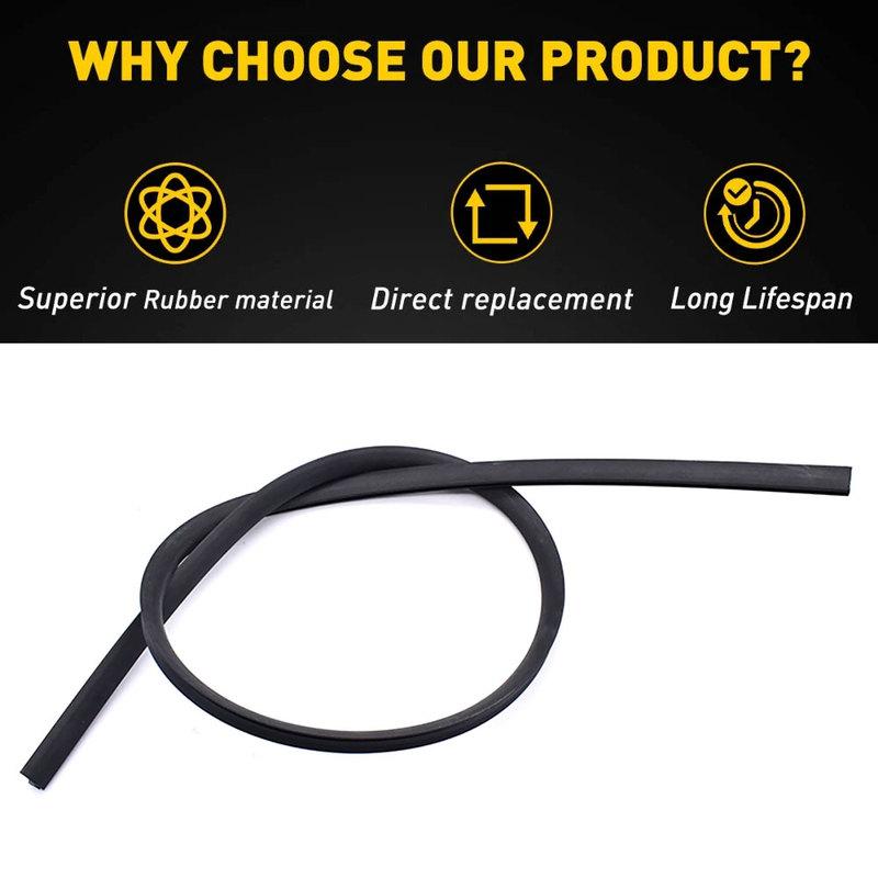 1pc Windshield Reveal Surround Molding Trim 73150-SNA-003 For Civic 2006-2011 Automobiles Parts Rubber Wind Rain Sealing Strips