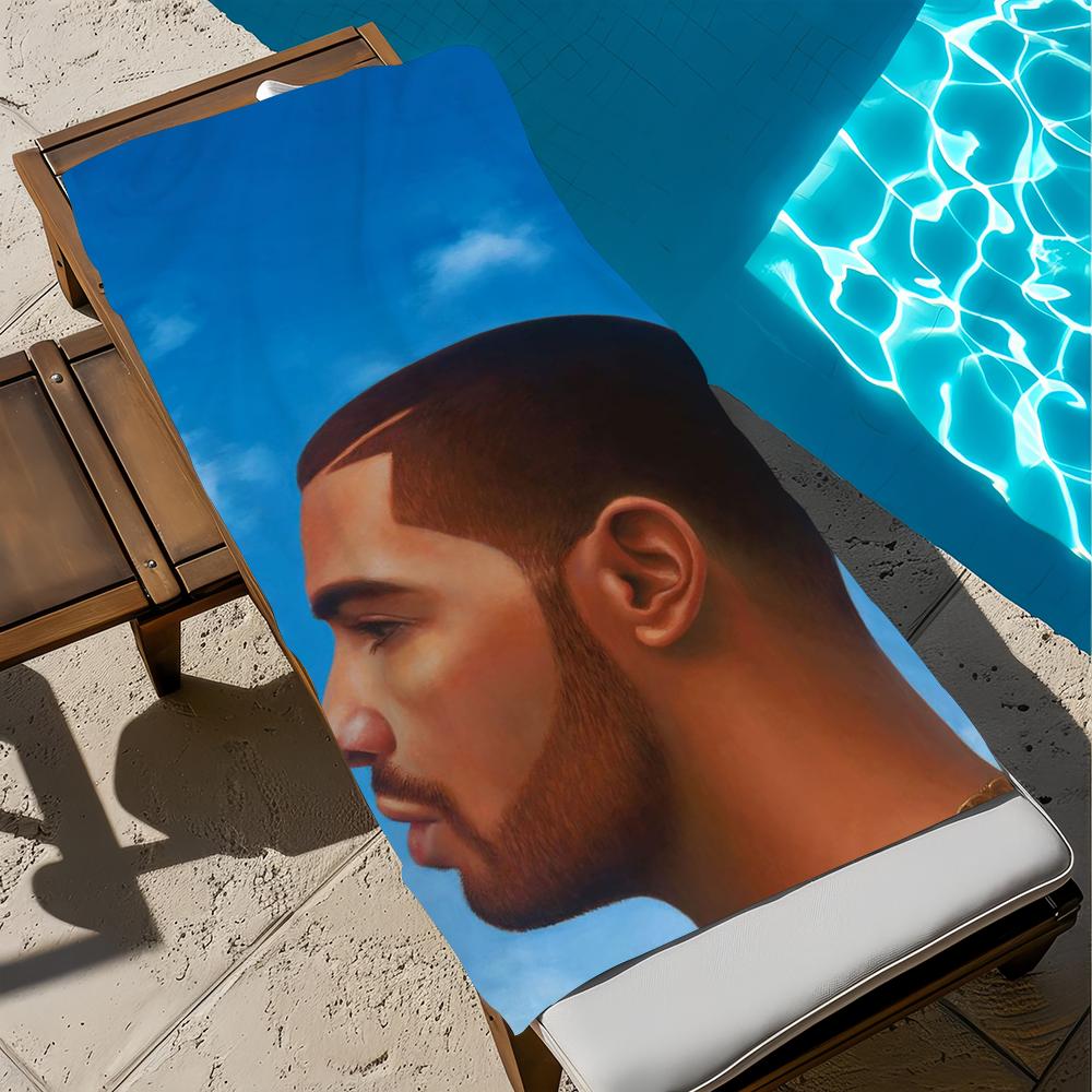 D-drake singer iceman Towel Beach Quick Dry Soft Pool Towels Gift for Travel Gym Shower Camping sports W40*H60(CM)