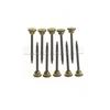 X Picture Hooks No 1 Brass Plated 50pk