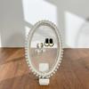 Wooden Frame Embroidery Lace Earrings Stand Flower Jewelry Display Rack  Jewelry Photography